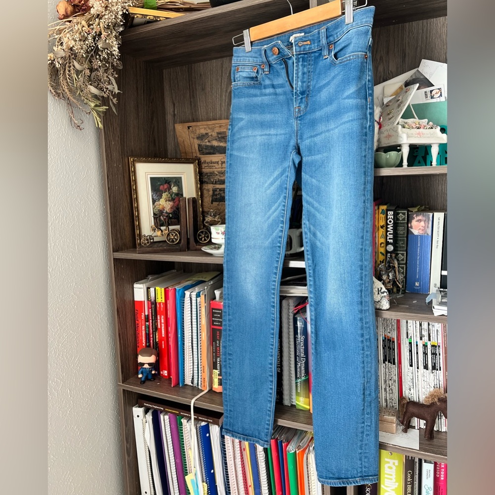 J. Crew high rise skinny jeans